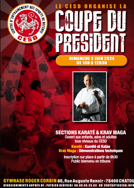 La coupe du Président : un rendez-vous incontournable pour les passionnés d'arts martiaux